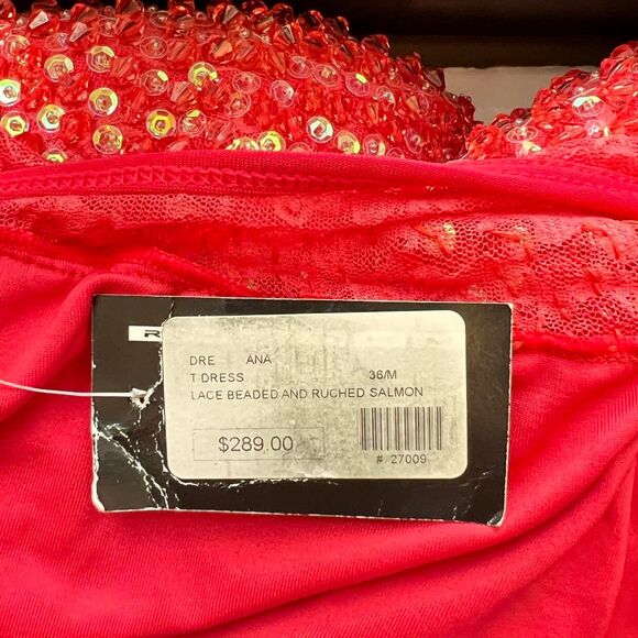 Rhythm Couture Beaded Lace Ruched Mini Dress – Size M, NWT - Picture 8 of 8